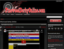 Tablet Screenshot of pinewoodderbyonline.com